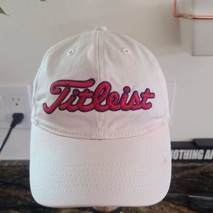 Titleist Golf Hat Adjustable Strapback FootJoy Golf Caddy Casual Preppy